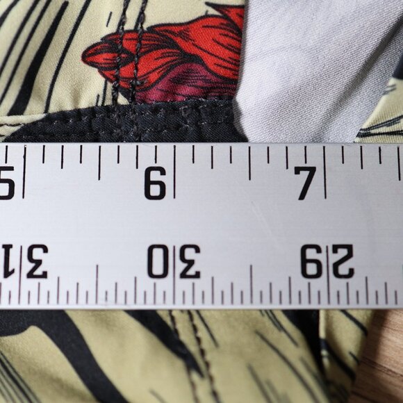 Hurley x 47 Arizona Diamondbacks Board Shorts Mens 40 Black Floral MLB Baseball - Picture 10 of 12